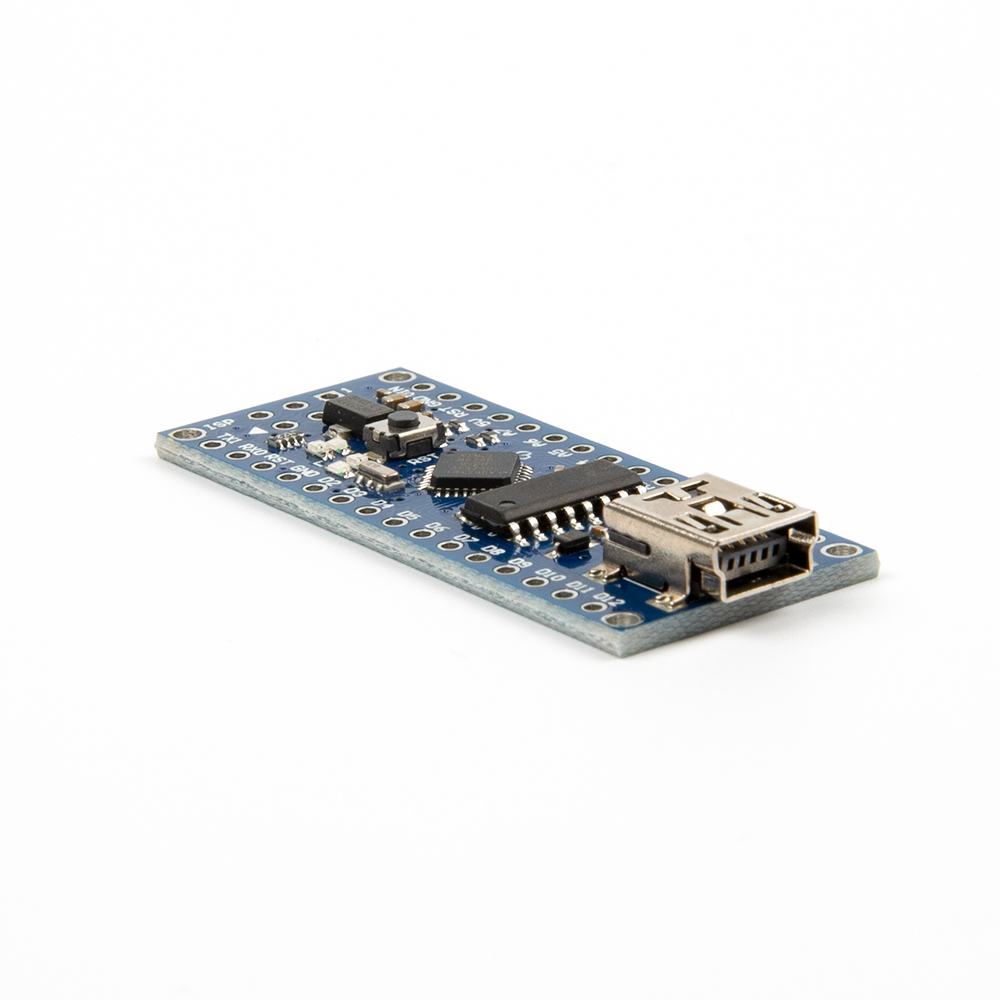 Контроллер Arduino Nano V3.0 CH340 Atmega328P, с кабелем, нераспаянный